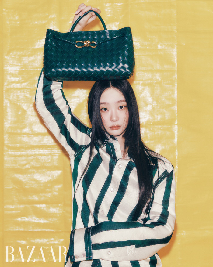 보테가 베네타(BOTTEGA VENETA) X 하퍼스 바자 화보(김다미) 제공 하퍼스 바자 코리아