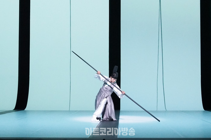 국립무용단 '묵향' 전막 프레스콜. 2023.12.13 사진 ⓒ아트코리아방송 이용선 기자​