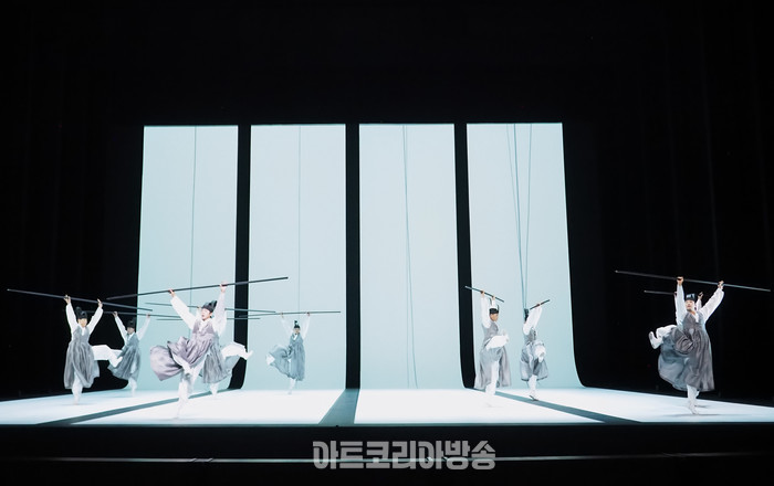 국립무용단 '묵향' 전막 프레스콜. 2023.12.13 사진 ⓒ아트코리아방송 이용선 기자​