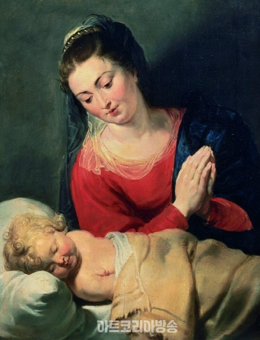 피터 파울 루벤스, 아기 예수 앞에서 성모 경배