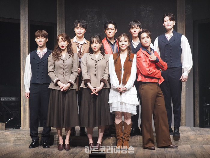 화가시리즈 뮤지컬 '모딜리아니'와 '에곤 실레' 프레스콜. 2023.12.14 사진 ⓒ아트코리아방송 이용선 기자​