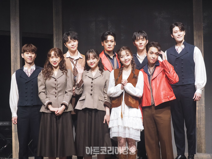 화가시리즈 뮤지컬 '모딜리아니'와 '에곤 실레' 프레스콜. 2023.12.14 사진 ⓒ아트코리아방송 이용선 기자​