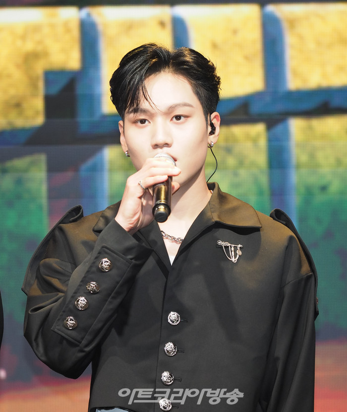 MCND(엠씨엔디) 미니 5집 '오드벤처'(ODD-VENTURE) 발매 기념 쇼케이스(민재) 2023.11.22 사진 ⓒ아트코리아방송 DB