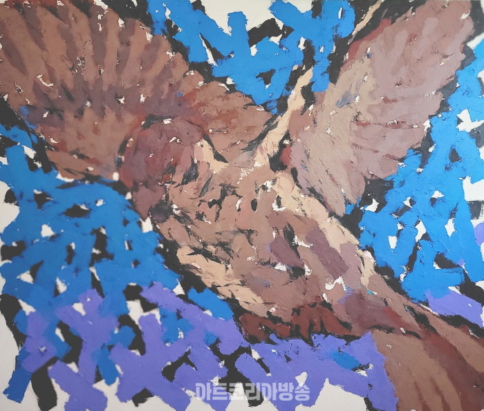 큰 새,   Oil on canvas,   200x170cm, 2023
