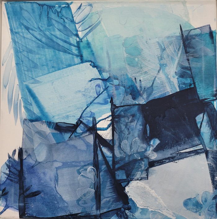 구영란, , 2023. Acrylic on canvas, 40cmX40cm.. (사진제공=AHAF2024조직위)