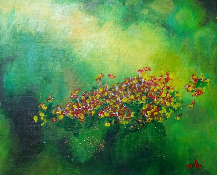 김미순, , 2017. Acrylic on canvas, 90.9cmX65.1cm  (사진제공-AHAF2024조직위)