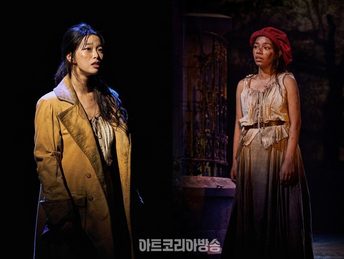 뮤지컬 '레미제라블; 에포닉 역 김수하-루미나. 제공 (주)레미제라블코리아