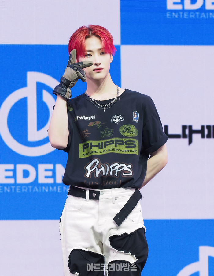 올아워즈 첫 번째 미니 앨범 '올아워즈'(ALL OURS) 데뷔 쇼케이스(유민). 2024.01.10 사진 ⓒ아트코리아방송 이용선 기자​​