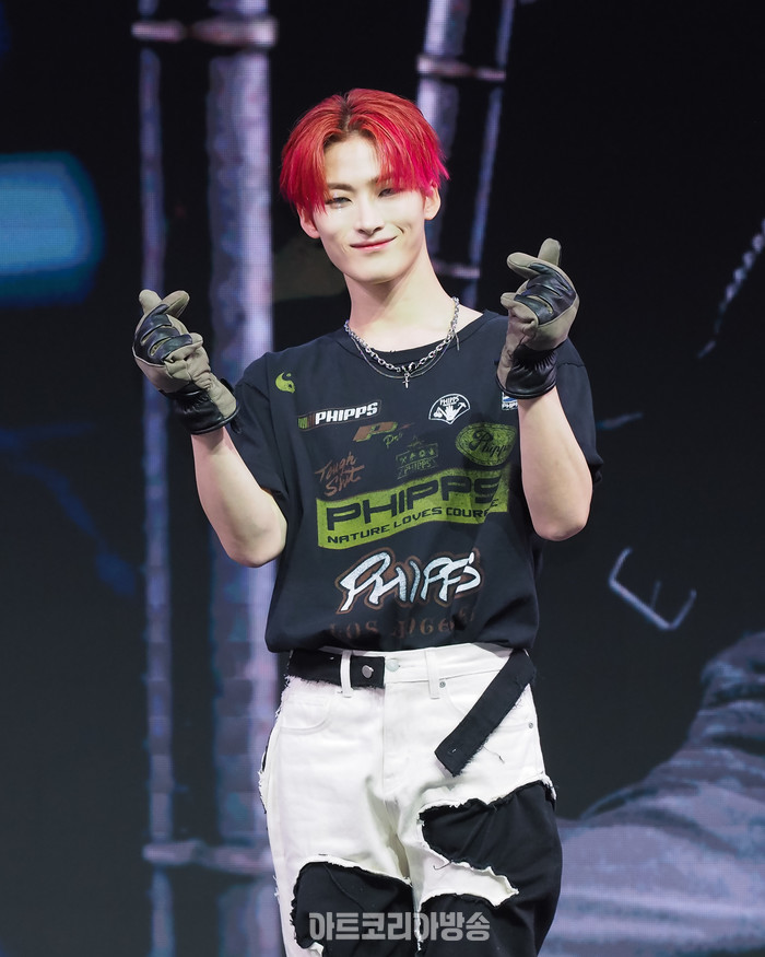 올아워즈 첫 번째 미니 앨범 '올아워즈'(ALL OURS) 데뷔 쇼케이스(유민). 2024.01.10 사진 ⓒ아트코리아방송 이용선 기자​​