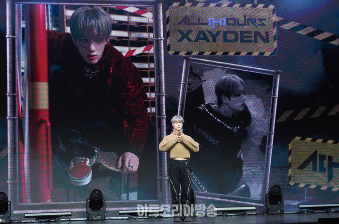 올아워즈 첫 번째 미니 앨범 '올아워즈'(ALL OURS) 데뷔 쇼케이스(제이든). 2024.01.10 사진 ⓒ아트코리아방송 이용선 기자​​
