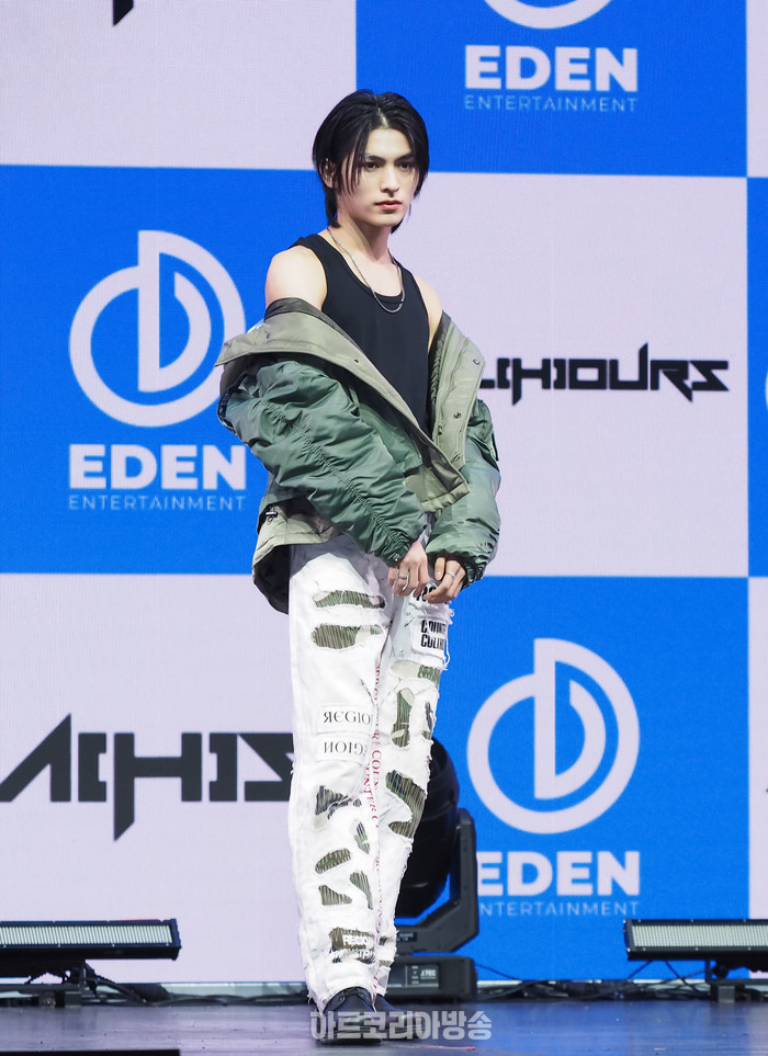 올아워즈 첫 번째 미니 앨범 '올아워즈'(ALL OURS) 데뷔 쇼케이스(마사미). 2024.01.10 사진 ⓒ아트코리아방송 이용선 기자​​