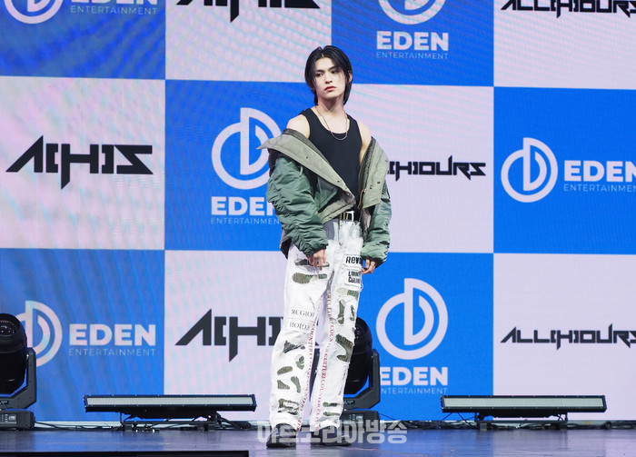 올아워즈 첫 번째 미니 앨범 '올아워즈'(ALL OURS) 데뷔 쇼케이스(마사미). 2024.01.10 사진 ⓒ아트코리아방송 이용선 기자​​