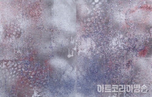 이정숙 作 _ 봄-이야기_64x42cm_장지에 혼합재료_2023│갤러리고트빈