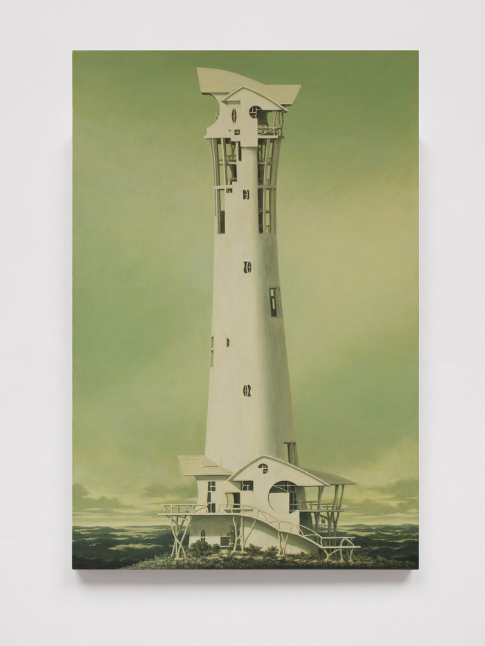 Minoru Nomata Far Sights-2010 2010 Acrylic on canvas 91 x 60.6 cm | 35 13/16 x 23 7/8 in. © the artist. Courtesy White Cube