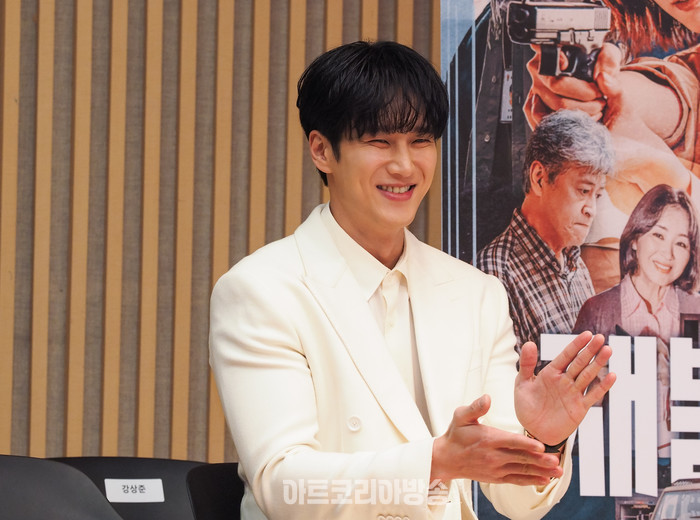 SBS 새 금토드라마 '재벌X형사' 제작발표회(진이수 역 안보현) 2024.01.23 사진 ⓒ아트코리아방송 이용선 기자