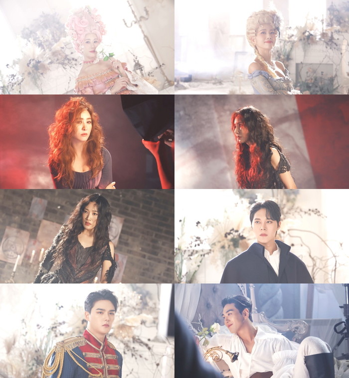 뮤지컬 '마리 앙투아네트' 메이킹 필름 화면 캡처. 제공 EMK뮤지컬컴퍼니