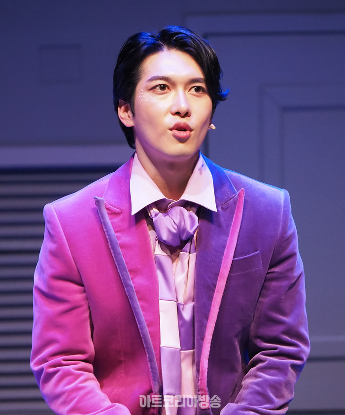 창작뮤지컬 '이상한 나라의 아빠' VIP 시연회(체셔고양이 역 정현우) 2024.01.27 사진 ⓒ아트코리아방송 이용선 기자