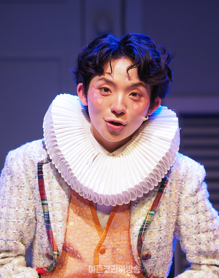 창작뮤지컬 '이상한 나라의 아빠' VIP 시연회(시계토끼 역 홍준기) 2024.01.27 사진 ⓒ아트코리아방송 이용선 기자