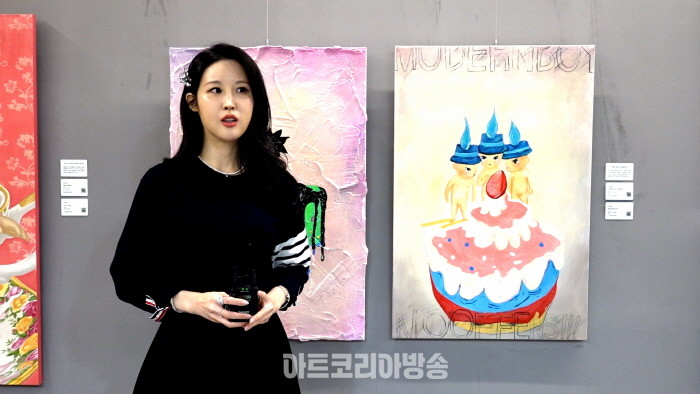 4인의 미술가가 선정한 '40인전 인터뷰 & 전시작품'-김아름 작가