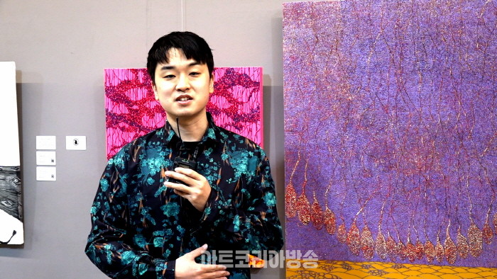 4인의 미술가가 선정한 '40인전 인터뷰 & 전시작품'-김지섭 작가