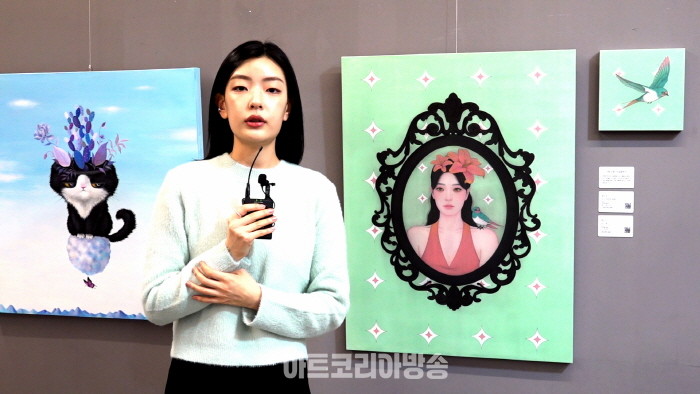 4인의 미술가가 선정한 '40인전 인터뷰 & 전시작품'-정지아 작가