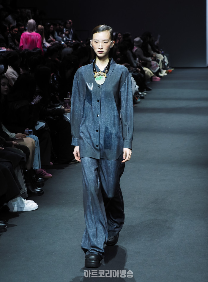 2024 F/W 서울패션위크 임선옥 디자이너의 브랜드 '파츠파츠'(partsparts) 컬렉션.  2024.02.03 사진 ⓒ아트코리아방송 이용선 기자