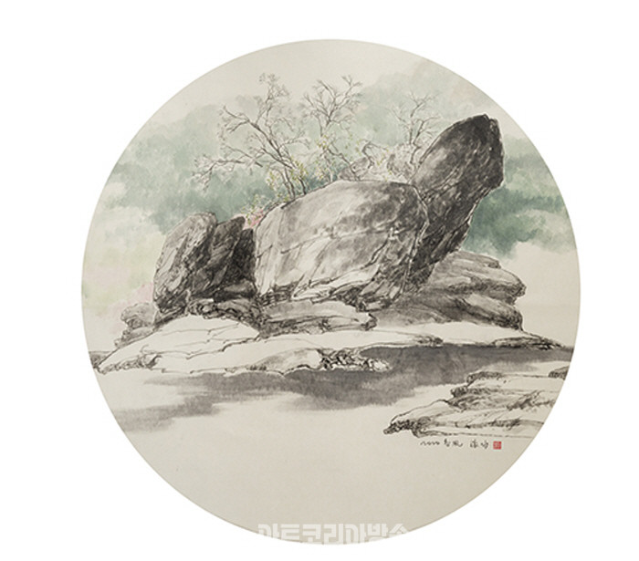 경계-춘풍.__지름_120.__24