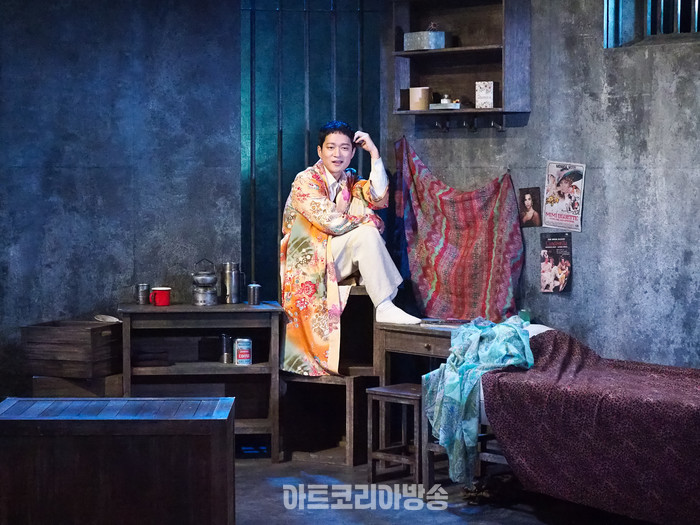 연극 '거미여인의 키스' 프레스콜(몰리나 역 전박찬) 2024.02.02 사진 ⓒ아트코리아방송 이용선 기자