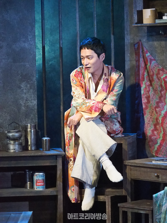 연극 '거미여인의 키스' 프레스콜(몰리나 역 전박찬) 2024.02.02 사진 ⓒ아트코리아방송 이용선 기자