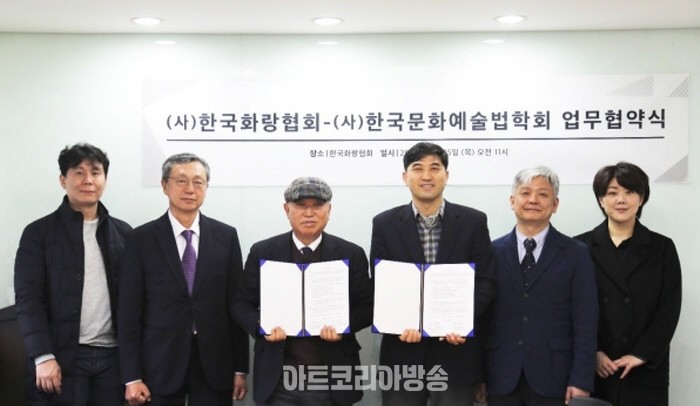 한국문화예술법학회 & 한국화랑협회 MOU