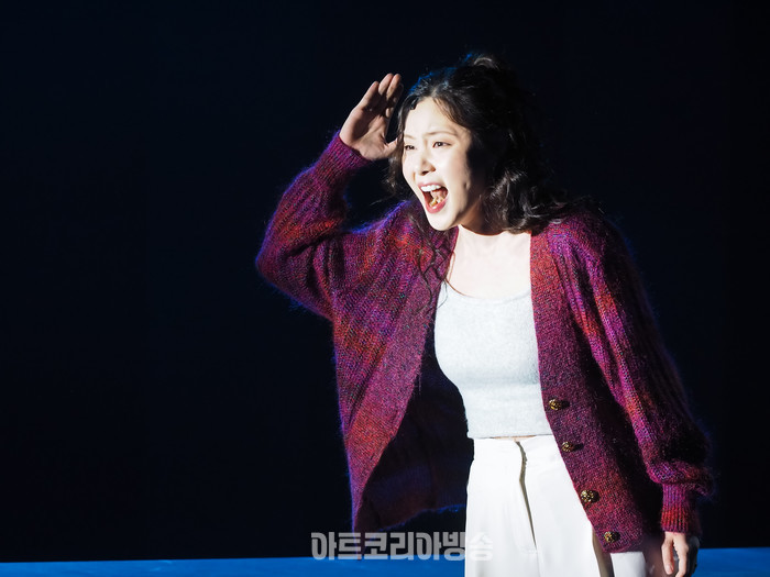 뮤지컬 '라스트 파이브 이어스' 프레스콜(캐시 역 민경아) 2024.02.14 ⓒ아트코리아방송 이용선 기자
