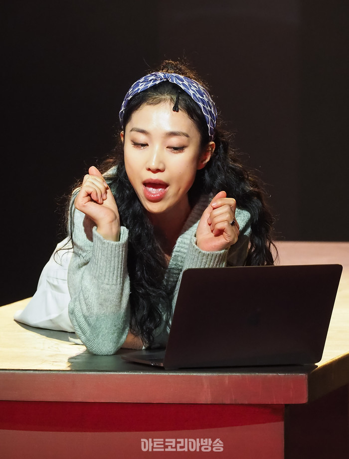 뮤지컬 '라스트 파이브 이어스' 프레스콜(캐시 역 박지연) 2024.02.14 ⓒ아트코리아방송 이용선 기자