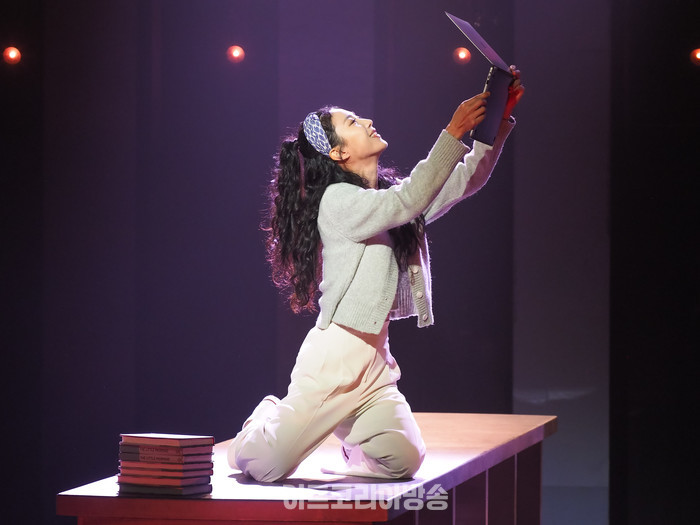 뮤지컬 '라스트 파이브 이어스' 프레스콜(캐시 역 박지연) 2024.02.14 ⓒ아트코리아방송 이용선 기자