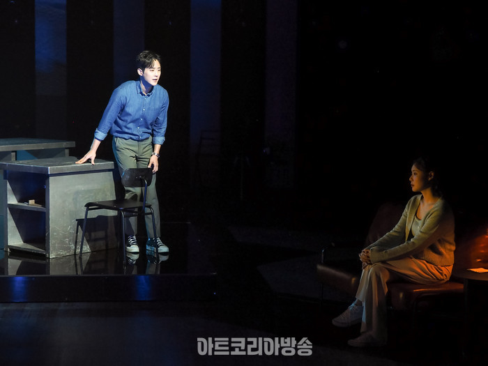 뮤지컬 '라스트 파이브 이어스' 프레스콜(제이미 역 이충주, 캐시 역 민경아) 2024.02.14 ⓒ아트코리아방송 이용선 기자