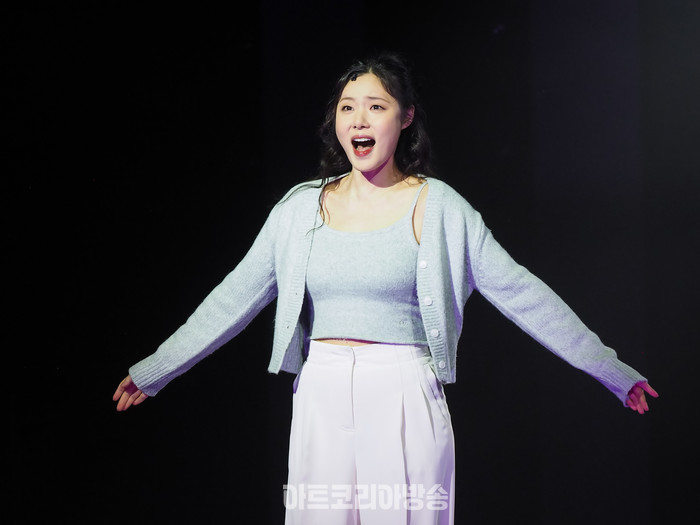 뮤지컬 '라스트 파이브 이어스' 프레스콜(캐시 역 민경아) 2024.02.14 ⓒ아트코리아방송 이용선 기자