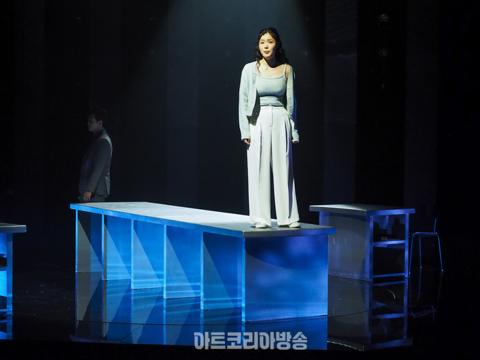 뮤지컬 '라스트 파이브 이어스' 프레스콜(제이미 역 이충주, 캐시 역 민경아) 2024.02.14 ⓒ아트코리아방송 이용선 기자