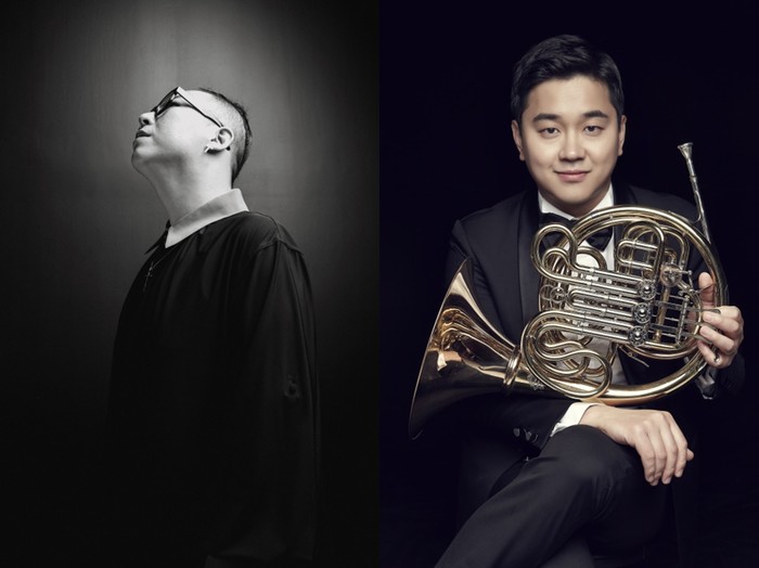 '국립심포니오케스트라 실내악 시리즈 - 반 고흐 작품으로 만나는 19, 20세기' (객원 피아니스트 문정재, 객원 호르니스트 김홍박(ⓒ Jino Park))