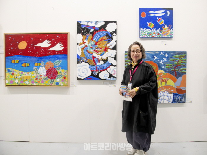 이애란 작가 부스전 ‘2024 WORLD ART EXPO’