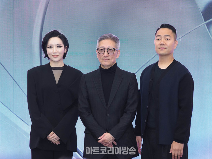 서울시발레단 창단 기념 기자간담회(사진 왼쪽부터 이루다 안무가, 안성수 안무가, 유회웅 안무가 ) 2024.02.20 사진 ⓒ아트코리아방송 이용선 기자