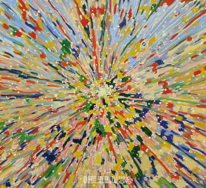 박동윤, 쏟아지는 태양빛, 2024, 캔버스에 유채, 80.0 x 73.0 cm (1)