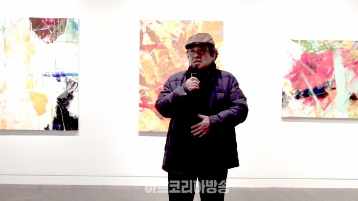 박종관 교수 개인전 ‘4 SPHERES’ 개막행사-최진순 화백 축사