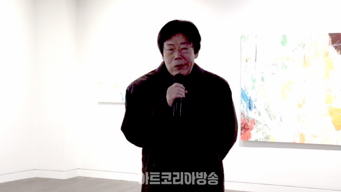 박종관 교수 개인전 ‘4 SPHERES’ 개막행사-김재권 화백 축사