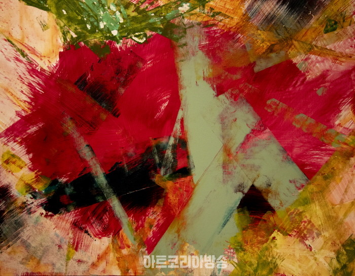 LIGHT BODY, 2023, ACRYLIC ON CANVAS, 117x91cm