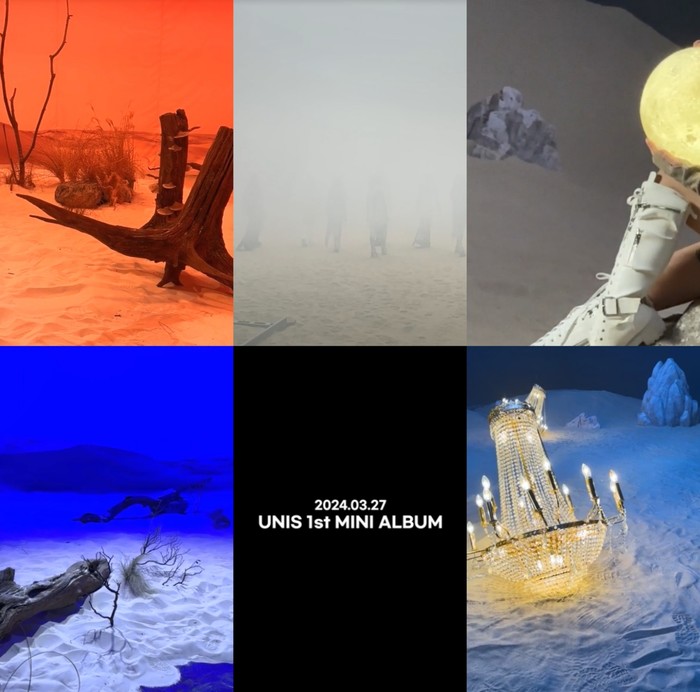 유니스 앨범 무드 스포일러 이미지. 제공 F&F 엔터테인먼트
