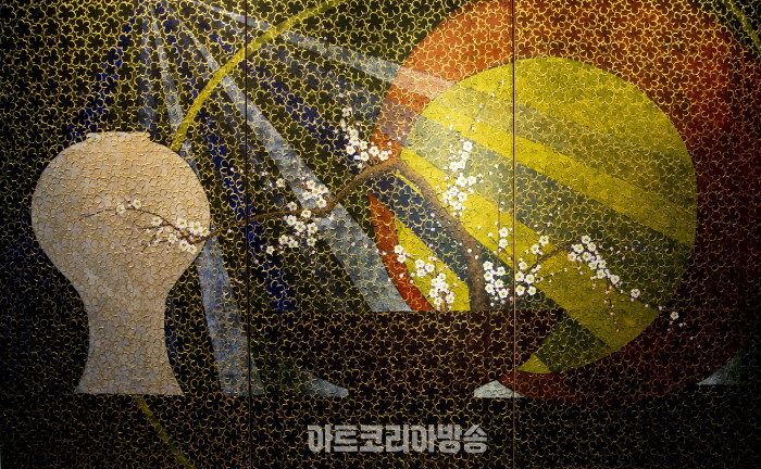 김경숙 한국화가, 서경갤러리 개막행사