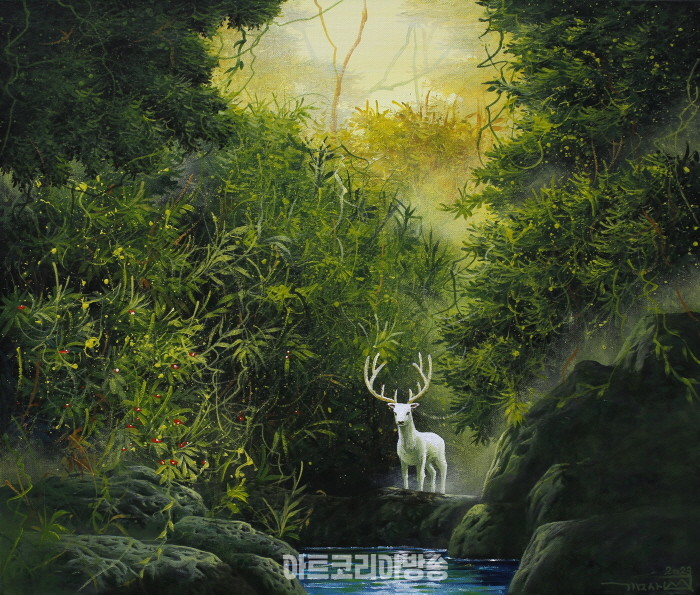 본향(本鄕) oil, acrylic on canvas 45.0 x 53.0 2023(1)