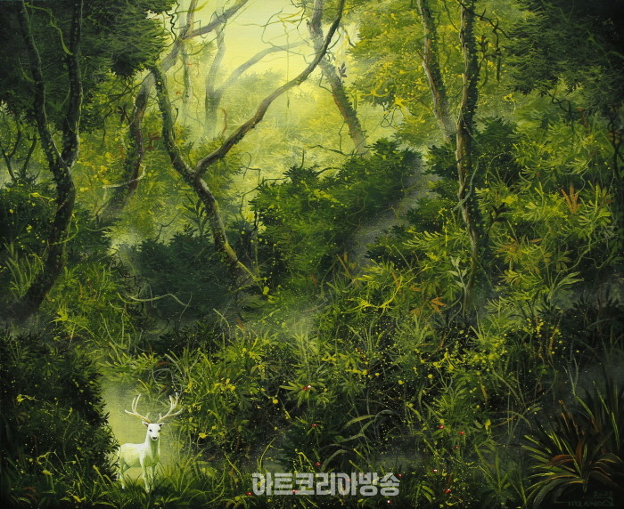 본향(本鄕) oil, acrylic on canvas 60.6 x 72.7 2023(2)