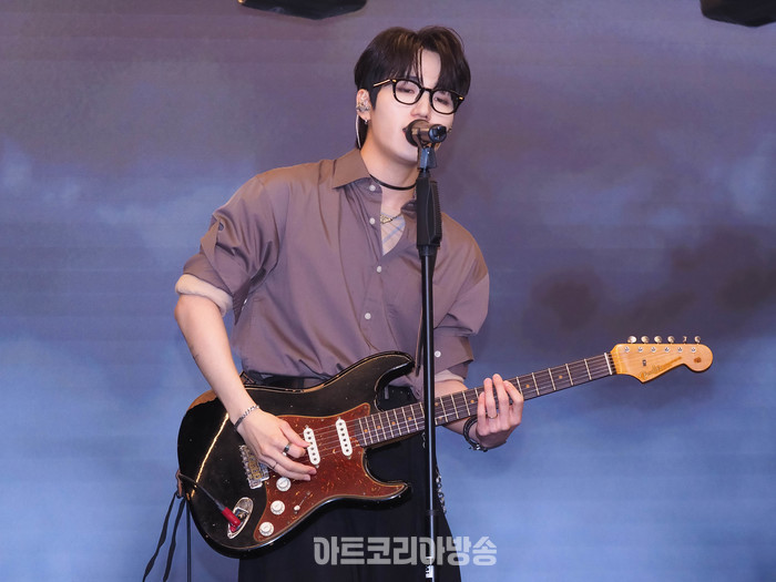 신예 2인조 밴드 NND(엔엔디 / 데인, 영준) 데뷔 앨범 '원더, 아이'(Wonder, I) 쇼케이스. 2024.03.15 사진 ⓒ아트코리아방송 이용선 기자