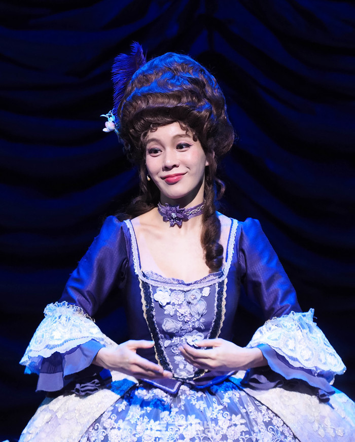 뮤지컬 '마리 앙투아네트' 커튼콜(마담 랑발 역 손의완) 2024.03.15 사진 ⓒ아트코리아방송 이용선 기자