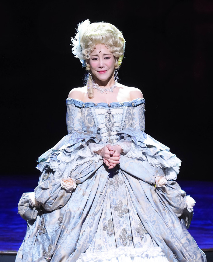 뮤지컬 '마리 앙투아네트' 커튼콜(마리 앙투아네트 역 김소향) 2024.03.15 사진 ⓒ아트코리아방송 이용선 기자